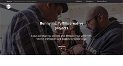 Desktop Screenshot of bunnyinc.com